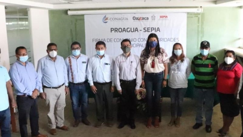 Fortalecerá Sepia red del Sistema de Agua Potable en municipios indígenas de Oaxaca