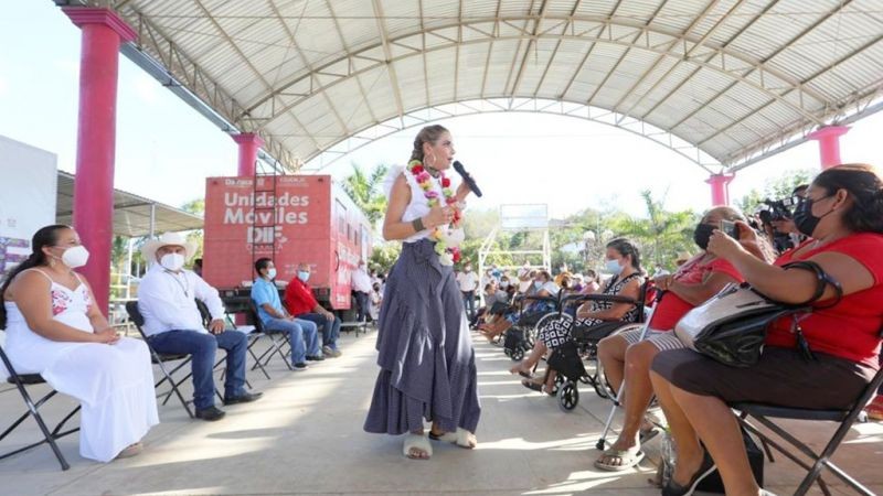 La región de la Costa recibe apoyos por parte del DIF Estatal Oaxaca
