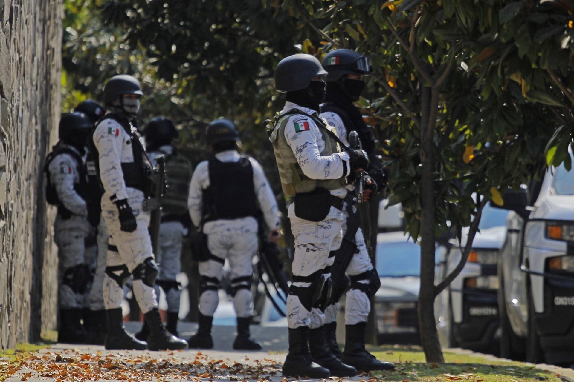 Elementos de la guardia Nacional. (FOTO: FERNANDO CARRANZA GARCIA / CUARTOSCURO.COM)