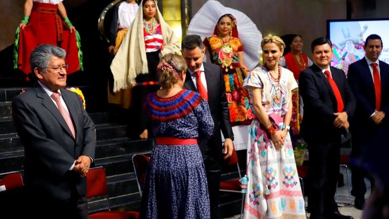 Presenta Gobierno de Oaxaca “Julio, Mes de la Guelaguetza 2022” en Palacio de Bellas Artes