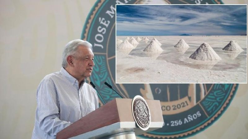 “Se negarán concesiones para la explotación del litio”, el ultimátum de AMLO ante un rechazo a la reforma eléctrica