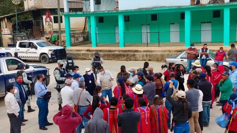 Segego, Segob, FGEO y DDHPO, han otorgado puntual atención a la población de Tierra Blanca