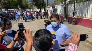 Miniatura: Por instrucción de AMH, titular de la Segego se reúne con Delegada de Bienestar y autoridades municipales