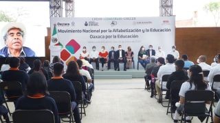 Miniatura: Encabeza Alejandro Murat el arranque del “Movimiento Nacional por la Alfabetización y Educación” en Oaxaca