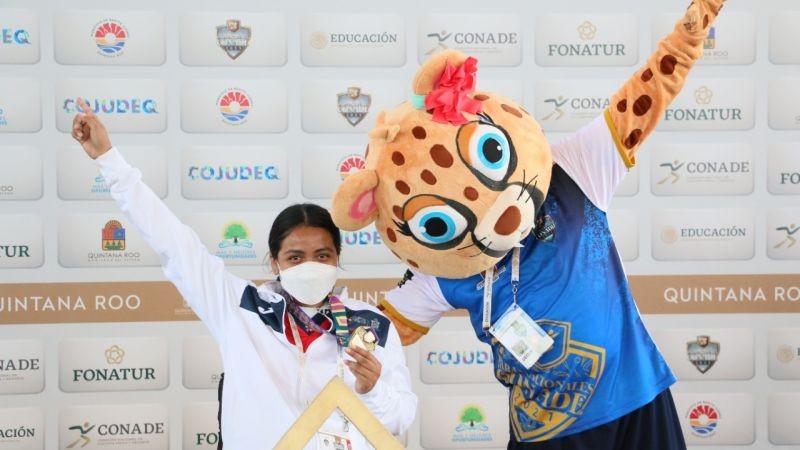 Rebeca Cortez gana la primera medalla de oro para Oaxaca en paraatletismo