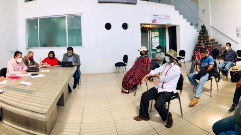 Segego y CGAR han brindado puntual atención al conflicto de San José Xochixtlán