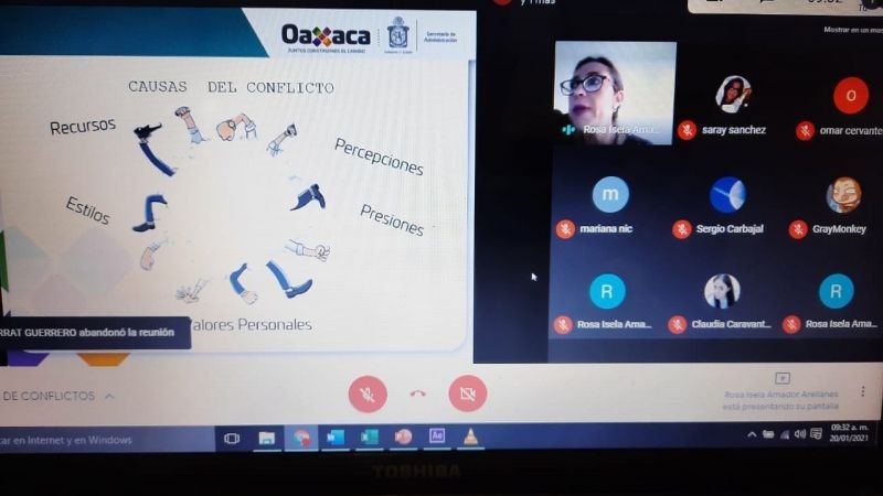 Capacita Administración a personal de Educación Media y Superior