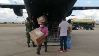 Miniatura: Recibe Oaxaca segundo cargamento de vacunas contra el COVID-19
