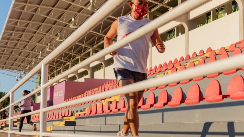 Polideportivo Venustiano Carranza, espacio responsable ante COVID-19