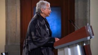 Miniatura: Olga Sánchez Cordero confirmó que AMLO está “bien y fuerte” y sigue al frente del Gobierno