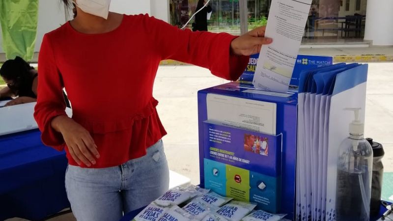 Caravana Nacional para captación de donadores de Células Madre en el tratamiento de niñas y niños con enfermedades en la sangre