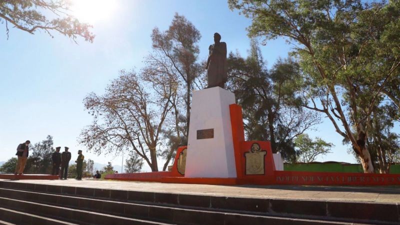 Los ideales de Vicente Guerrero siguen vivos y su ejemplo debe seguir vigente: Gobernador de Oaxaca