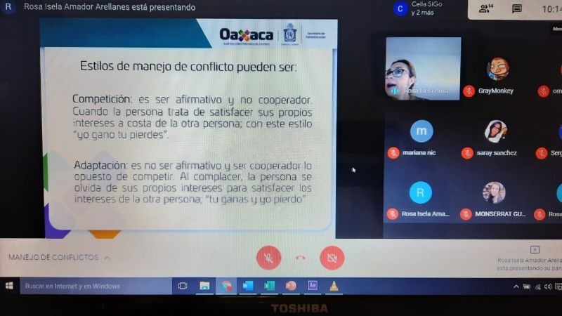 Capacita Administración a personal de Educación Media y Superior
