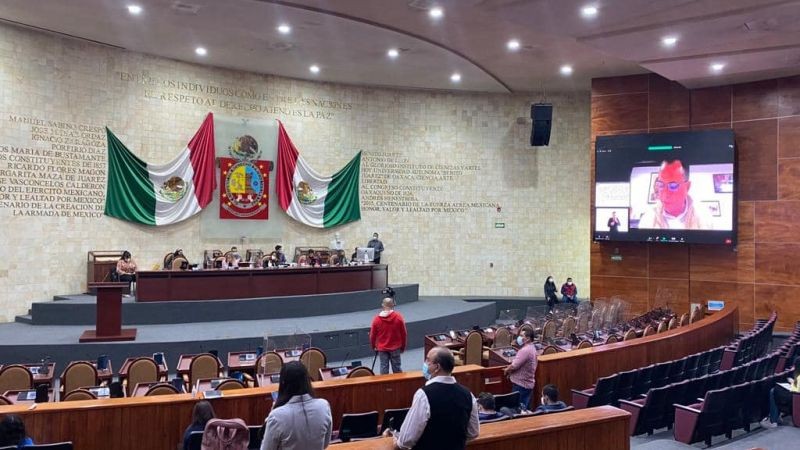 Presenta diputado Noe Doroteo Castillejos reforma a ley Orgánica Municipal de Oaxaca