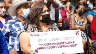 Miniatura: Cumple Sebien con Ahorradores Defraudados en Oaxaca