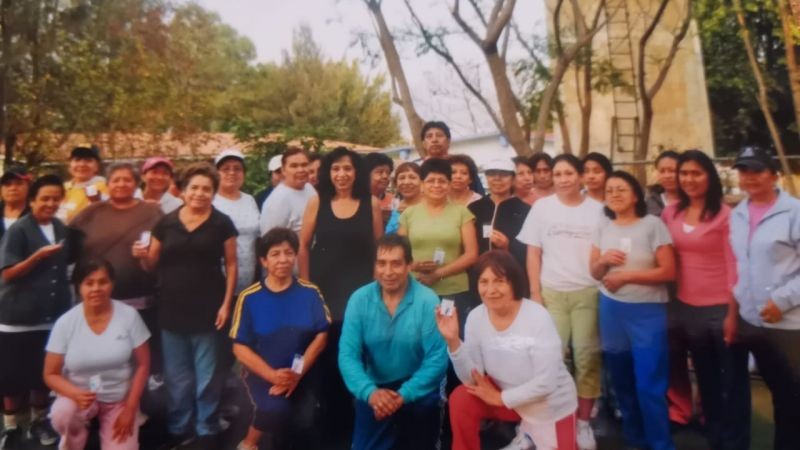 Aurora Pérez, trabajadora de Administración que empodera a la mujer a través del deporte