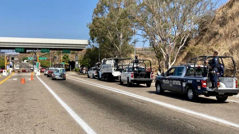 A través de un operativo coordinado por la mesa de Seguridad y Construcción de Paz, se liberó la caseta de cobro “Huitzo”