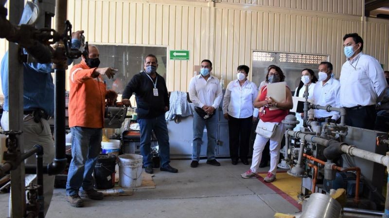 Recorren autoridades de los SSO Hospital Civil de Oaxaca