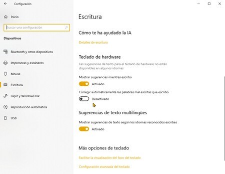 Sugerencias De Texto
