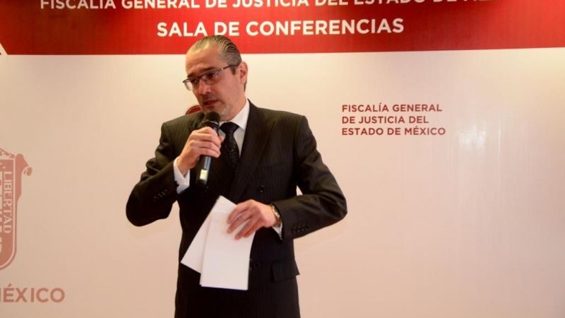 Alejandro Gómez Sánchez renunció a su cargo como fiscal del Edomex