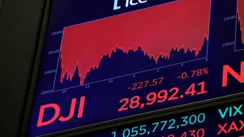 Wall Street y las bolsas europeas cotizan con pérdidas en medio de la tensión global por Ucrania