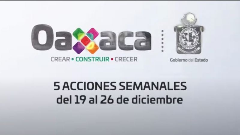 MENSAJE DEL GOBERNADOR DEL ESTADO DE OAXACA