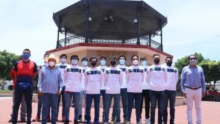 Miniatura: Entrega Incude Oaxaca material deportivo en la Cuenca a clubes y entrenadores de cinco disciplinas