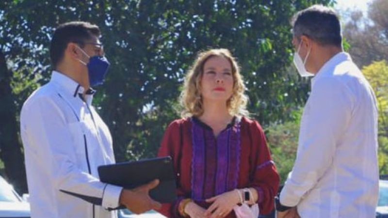 En presencia de la Dra. Beatriz Gutiérrez Müller, anuncian AMH y titular de SEDATU construcción del Archivo General Agrario en la ex fábrica de triplay