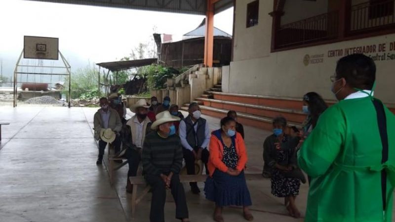 Inicia en la Cañada vacunación a personas de la tercera edad