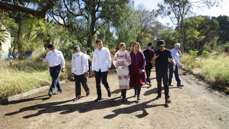En presencia de la Dra. Beatriz Gutiérrez Müller, anuncian AMH y titular de SEDATU construcción del Archivo General Agrario en la ex fábrica de triplay