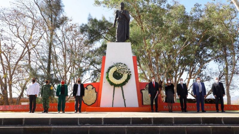 Los ideales de Vicente Guerrero siguen vivos y su ejemplo debe seguir vigente: Gobernador de Oaxaca
