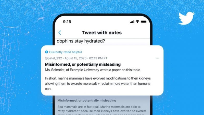 Twitter trabaja en un sistema para advertir sobre la desinformación que circula en esa red social