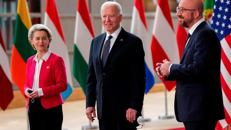 Joe Biden saludó el acuerdo con la Unión Europea sobre la disputa entre Boeing y Airbus como una medida de contención frente a China