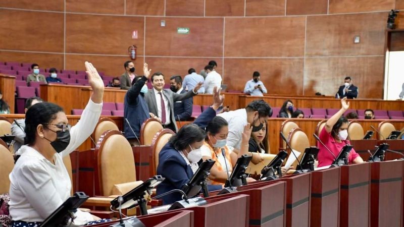 Exhorta Congreso a gobernador evite su intromisión en elecciones de la UABJO