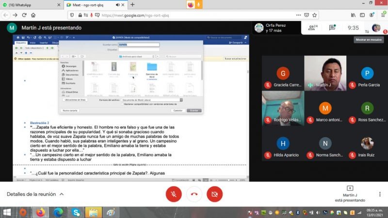 Servidoras y servidores públicos optimizan sus habilidades en Microsoft Office Word
