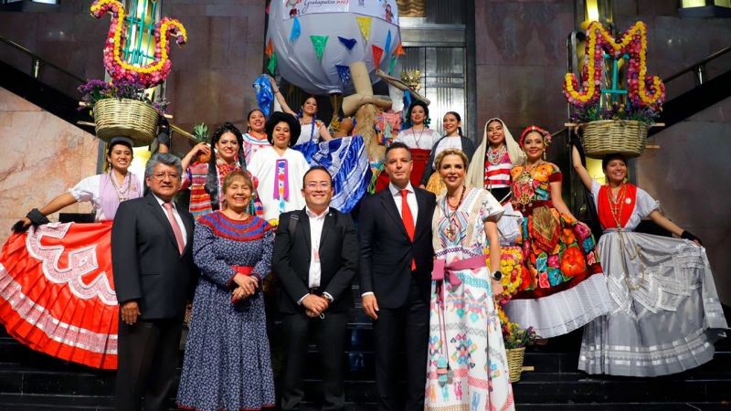 Presenta Gobierno de Oaxaca “Julio, Mes de la Guelaguetza 2022” en Palacio de Bellas Artes