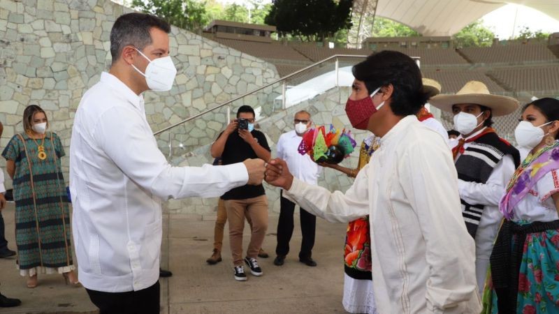 La Guelaguetza es la gran alegría del pueblo oaxaqueño y la compartimos con el mundo: AMH