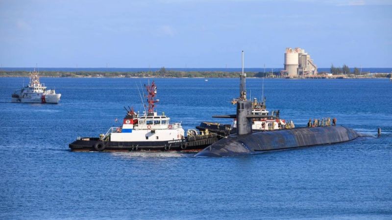 Estados Unidos envió en secreto a una de sus naves más poderosas a una base cercana a China