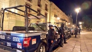 Miniatura: Mediante operativo conjunto se liberan calles del primer cuadro de la ciudad de Oaxaca