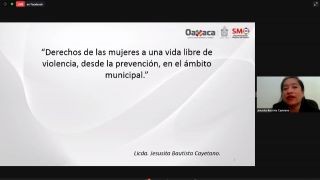 Miniatura: La SMO capacita a Instancias de las Mujeres en prevención de la violencia de género